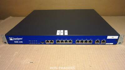 Juniper SSG-140-SH Secure Services Gateway VPN Firewall 8x 10/100 2x 100/1000