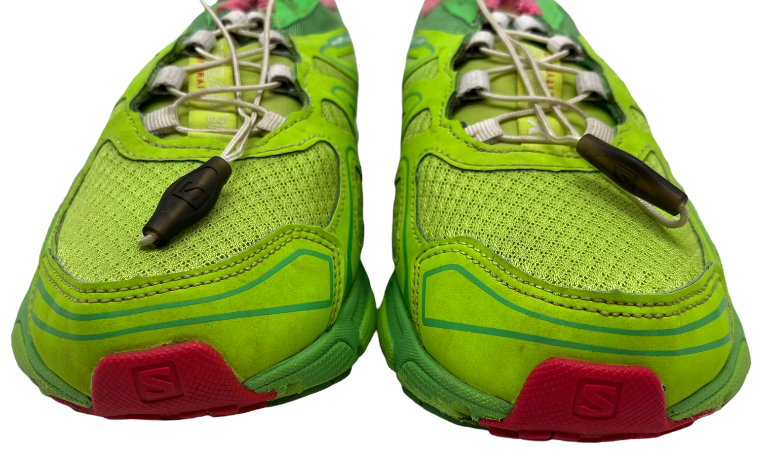 Scarpe da trail running Salomon X Scream 3D da donna taglia 9 verdi rosa