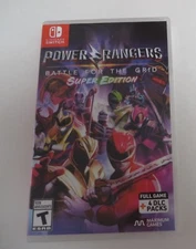 Replacement Case (NO GAME) Power Rangers Battle for the Grid Super Editi Switch