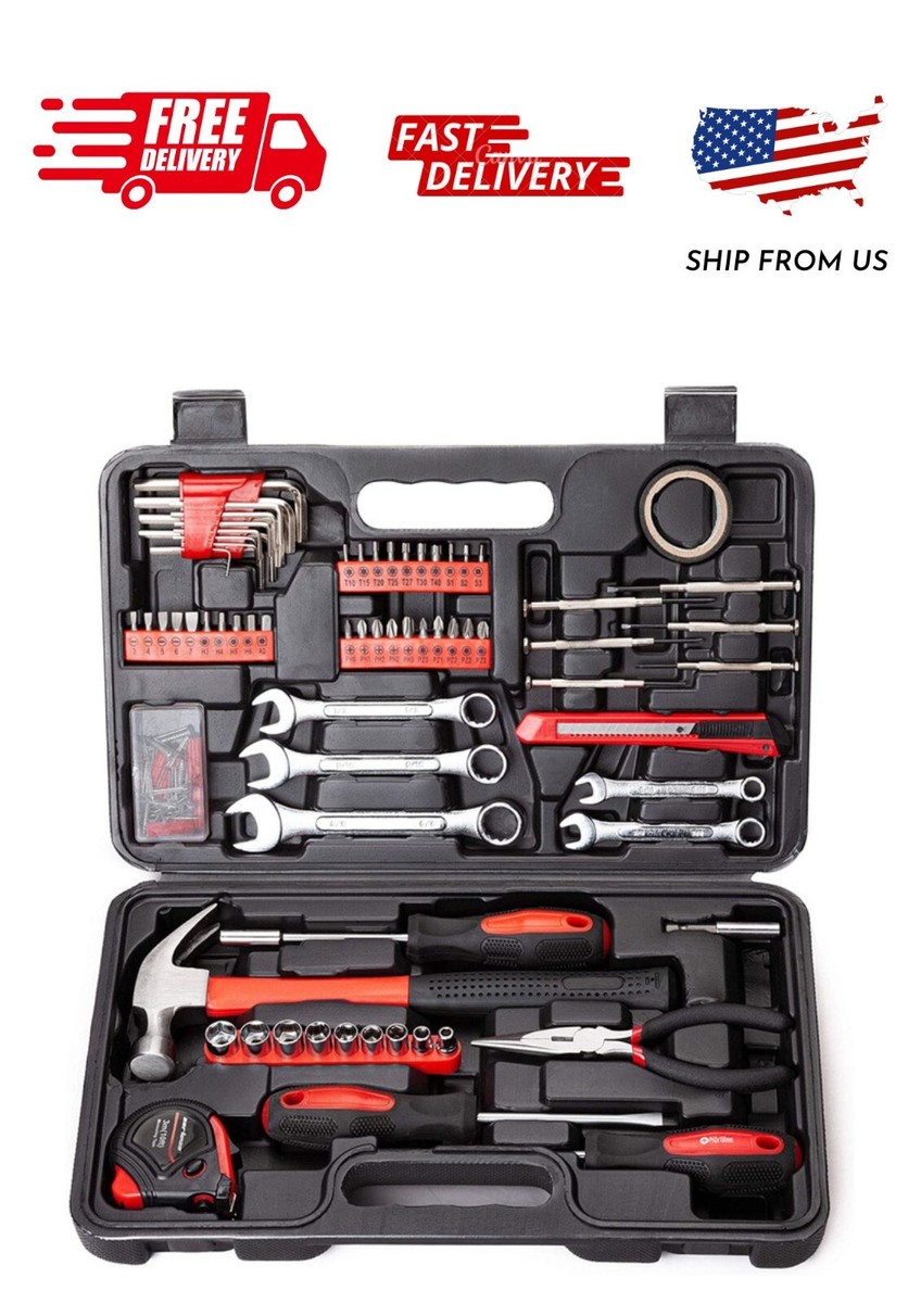 Cartman 148Piece Tool Set General Household Hand Tool Kit with