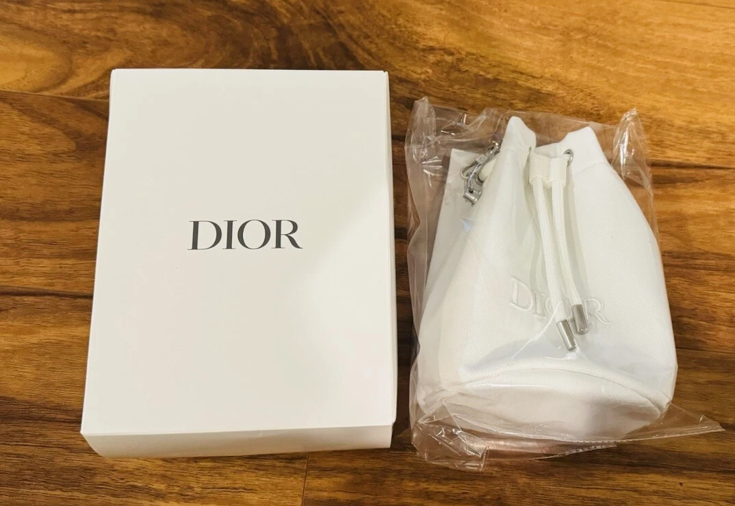 Dior Sac Seau Bandoulière Cordon Blanc, Sangle Détachable Réglable NEUF