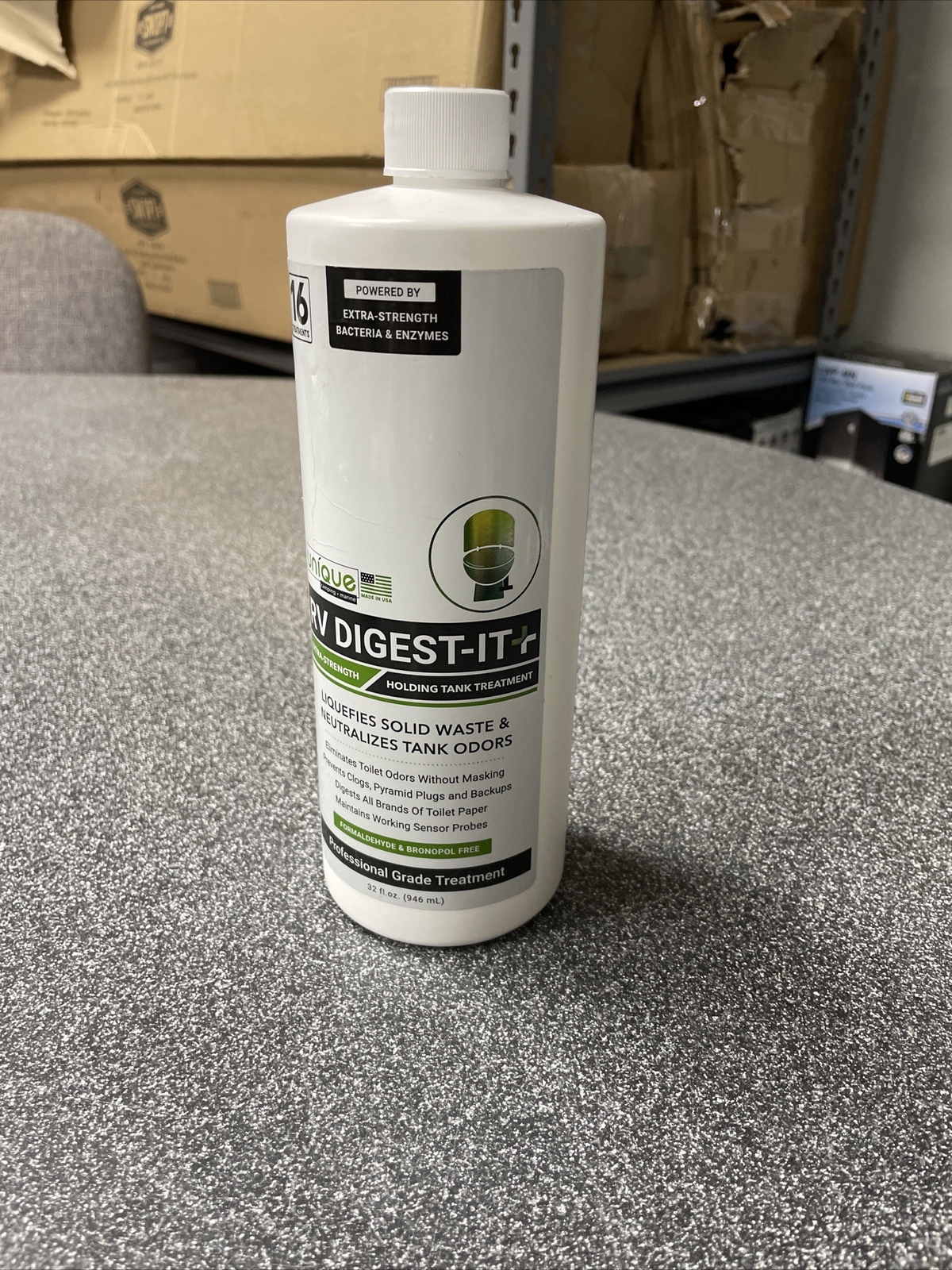 Unique RV DigestIt Holding Tank Treatment Liquid 16 Treatments, 32
