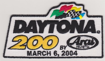 2004 Daytona 200 Motorcycle Event Iron On Patch - Mat Mladin Won *New* #531