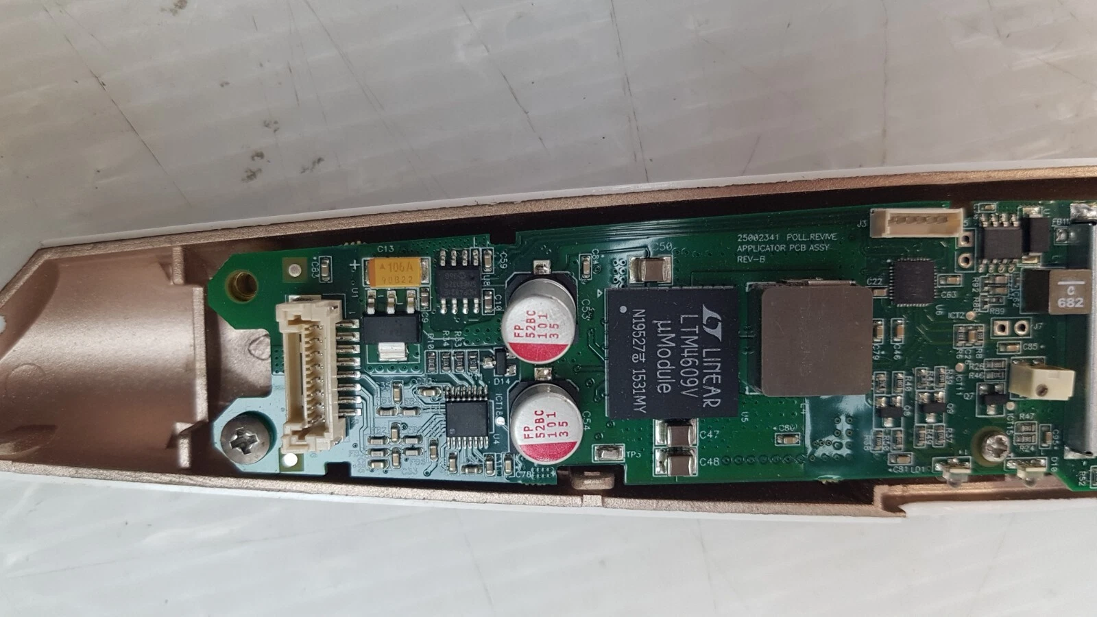 PCB 25002341 Poll.Revive applicator assembly Rev B with Linear LTM4609V module