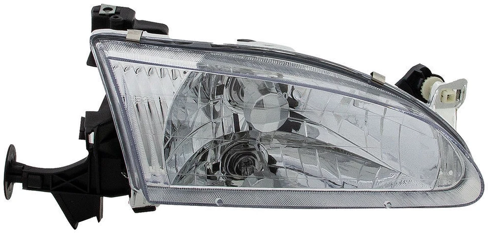 FITS 1995 -2000 TOYOTA COROLLA PASSENGER RIGHT FRONT HEADLIGHT LAMP ASSEMBLY - Image 2 of 4