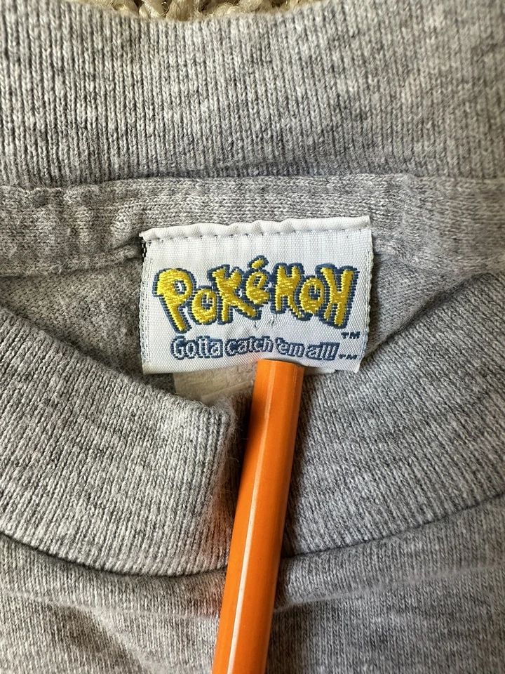Vintage 90’s 1999 Pokémon Bad Boys Shirt Youth Small Official Nintendo RARE! - Image 4 of 4