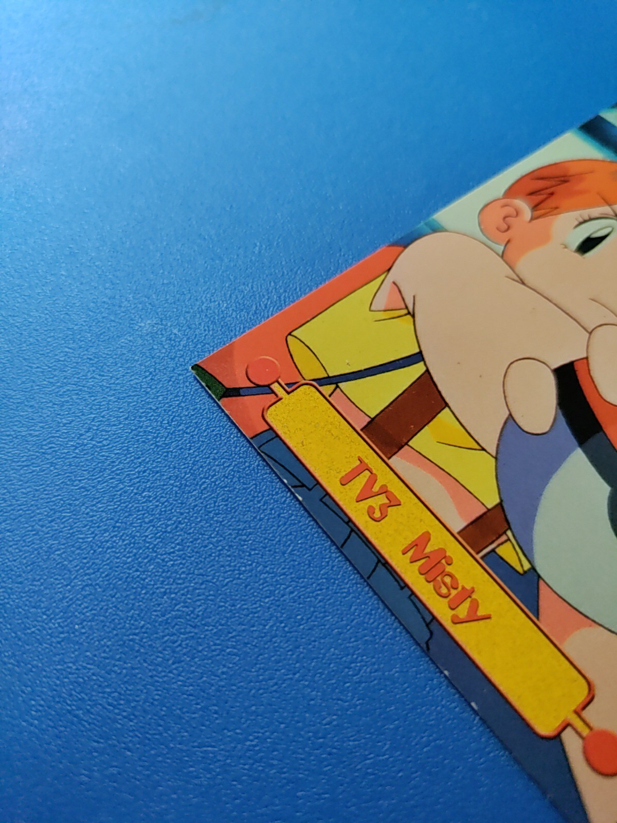 1999 Pokemon Misty Black TV3 Topps Oval Nintendo TV Animation Edition Series 1 - Picture 3 of 6