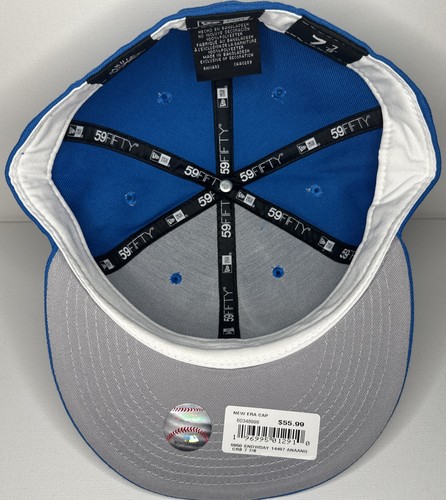 New Era Los Angeles Angels 5950 Snow Day 2022 Blue MLB Hat Cap 7 7/8 No Pin NWT - Picture 12 of 14