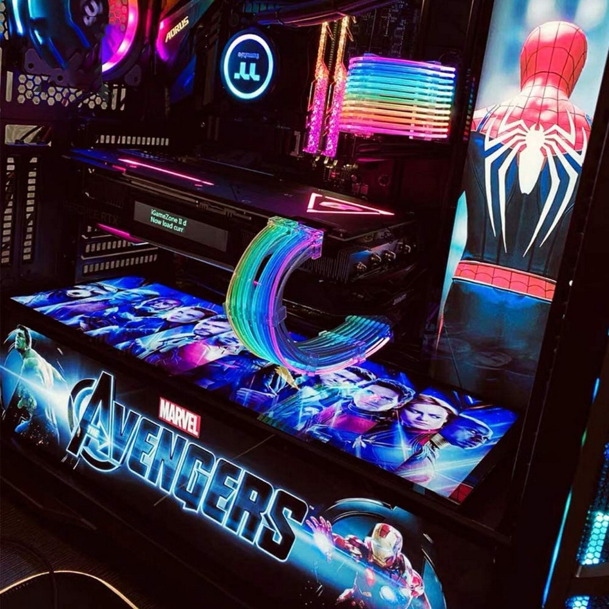 Custom Pic Size ARGB Computer Case GPU Backplate GPU Side Panel