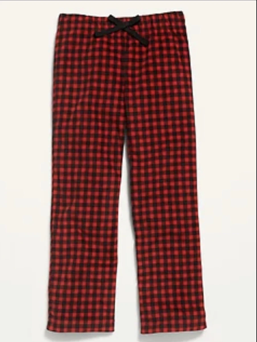 Red plaid shop pants old navy
