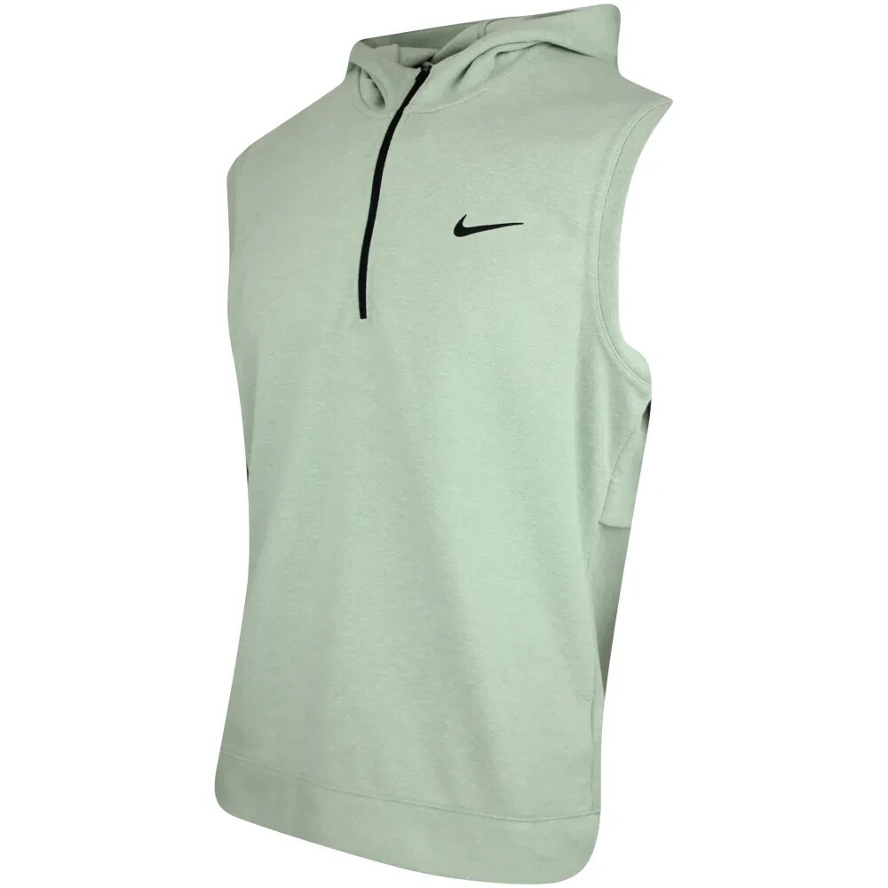 柔らかい Nike Sleeveless Hoodie Size M MEDIUM JADE GREEN FQ8879-370 その他