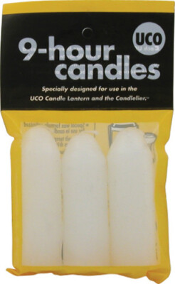 UCO 9-Hour Regular Candles Special wax formula specially designed for use in the