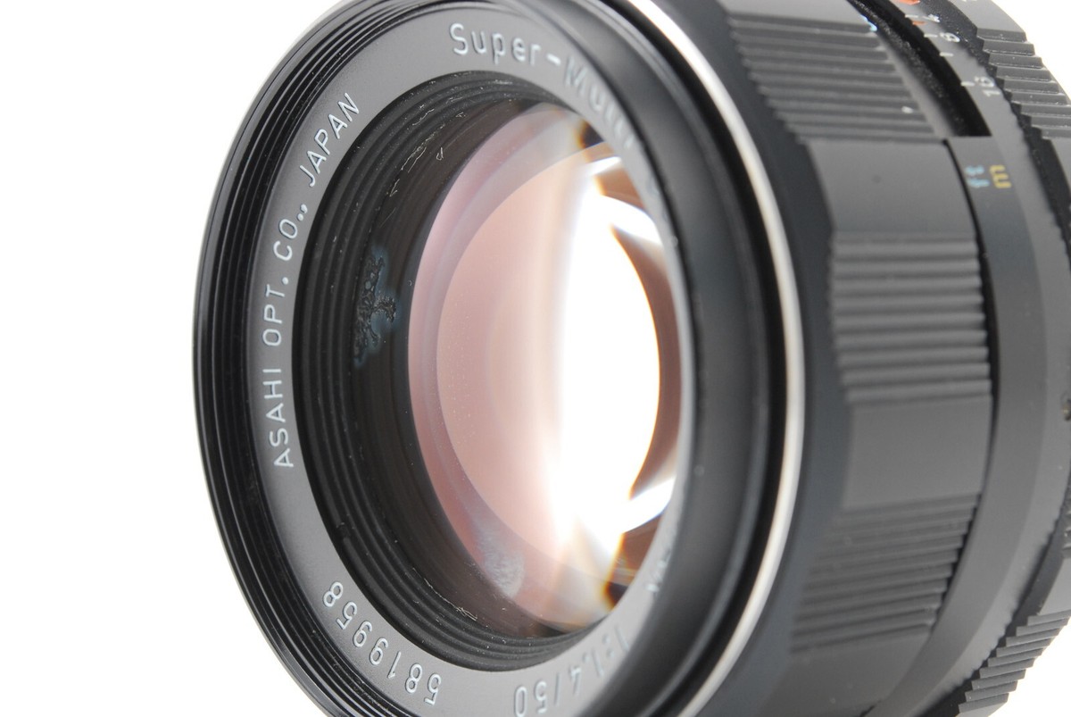 5124705　ケース付美品！S-M-C TAKUMAR　F4/50mm PENTAX SMC takumar 50mm F1.4 front and rear caps | eBay
