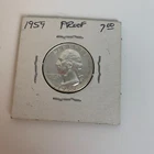 1959 25C US Silver Proof Washington Quarter Coin Pre Owned Collection