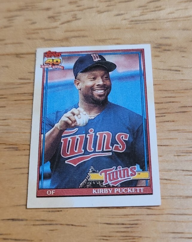 1991 Topps Cracker Jack I #34 Kirby Puckett | eBay
