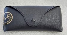 Ray Ban Sunglasses Semi Hard Case - CASE ONLY Black Logo