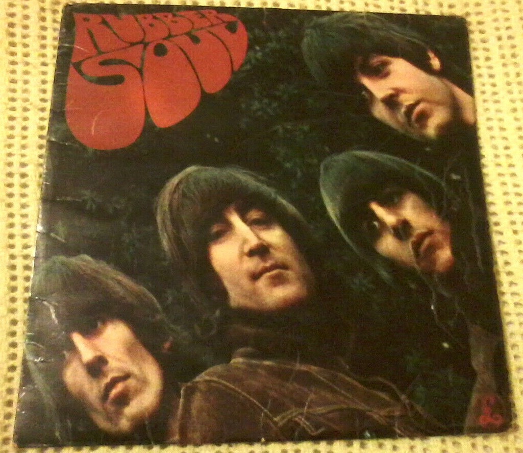 THE BEATLES RUBBER SOUL VINYL LP 1965 RARE ORIG GT BRITAIN MONO