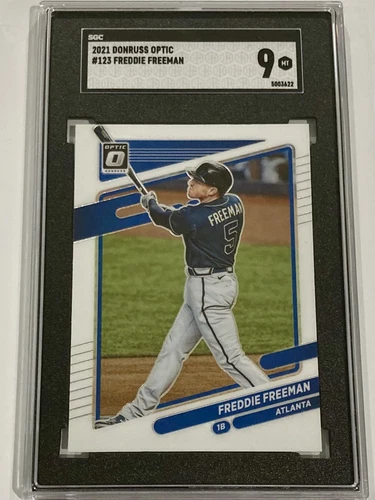 Freddie Freeman 2021 Donruss Optic Freddie Freeman #123