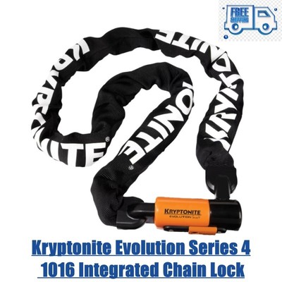 Kryptonite Evolution Series 4 1016 Integrated Chain Lock