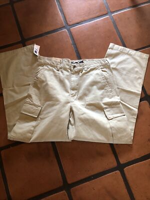 GAP Cargo Pants Mens 34x30 Baggy Loose Skater Ripstop 100% NCotton Size