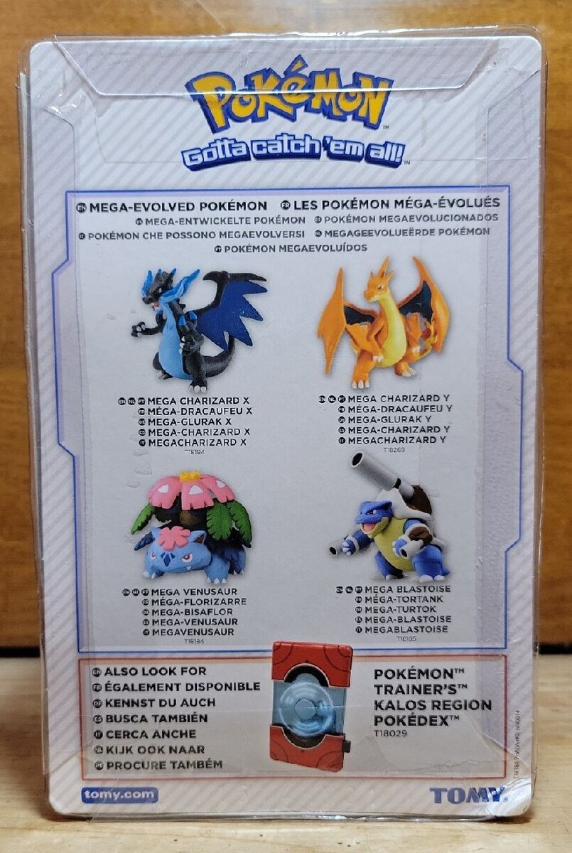 Pokemon XY Mega Figure Series 1 Charizard X 3 Figure TOMY, Inc