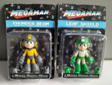 Megaman leaf shield And Thunder Beam Figure Set Mega Man Funko Action Figure Set