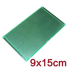 2pcs 9x15cm double side board DIY prototype paper PCB 1.6mm
