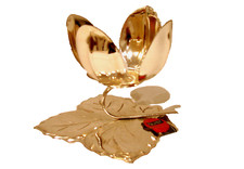Kerzenständer Tischkerzenständer silber Quist  spülmaschinenfestTischschmuck 