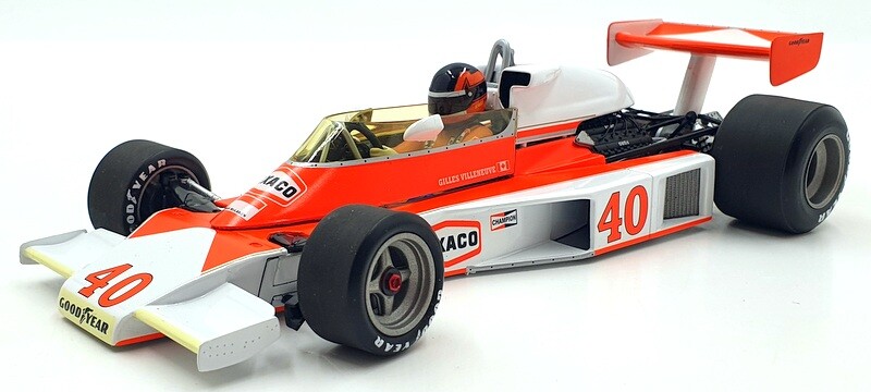 特価 STUDIO27 (1/20) マクラーレン Ford M23 Studio27 1/20 McLaren Ford M23 White Metal Model Used No Box