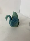 Van Briggle Pottery Turquoise Blue Swan Figurine