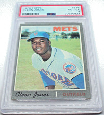 1970 Cleon Jones Topps Base Card #575 Set Break Graded PSA 4 VG-EX