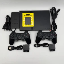 Sony PlayStation 2 PS2 Slim Console Only or Bundle – NEW Laser – Tested VG