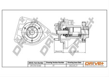 FITS CADILLAC CTS 3.2 WATER PUMP, ENGINE COOLING DP2310.10.060 DR!VE+
