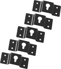 Wall-Mounted Speaker Brackets - 5 Pcs Iron Mounting Hangers for Audio Speakers