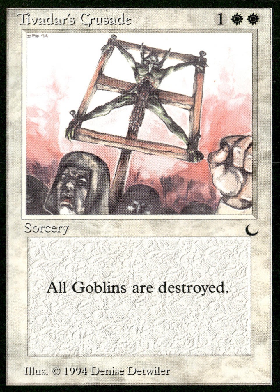 Tivadar's Crusade #18 MTG The Dark DRK 1994 Reserved List Rare NM