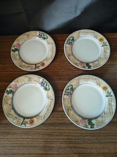 Juego de 12 platos laterales platillo tazas C tríos té jardín country Royal Worcester - Imagen 8 de 10