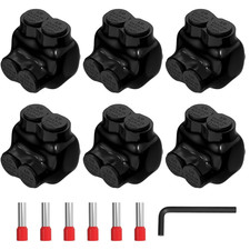 2 Port Insulated Multi Tap Connector 1/0-14 AWG Aluminum to Copper Wire Connecto