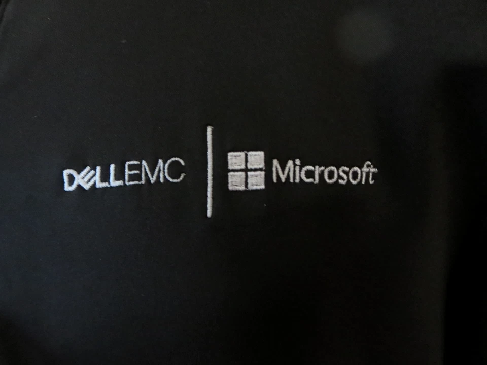 New Men's Ogio Performance Black Full Zip Pullover Microsoft Dell EMC Size XL - Image 2 of 4