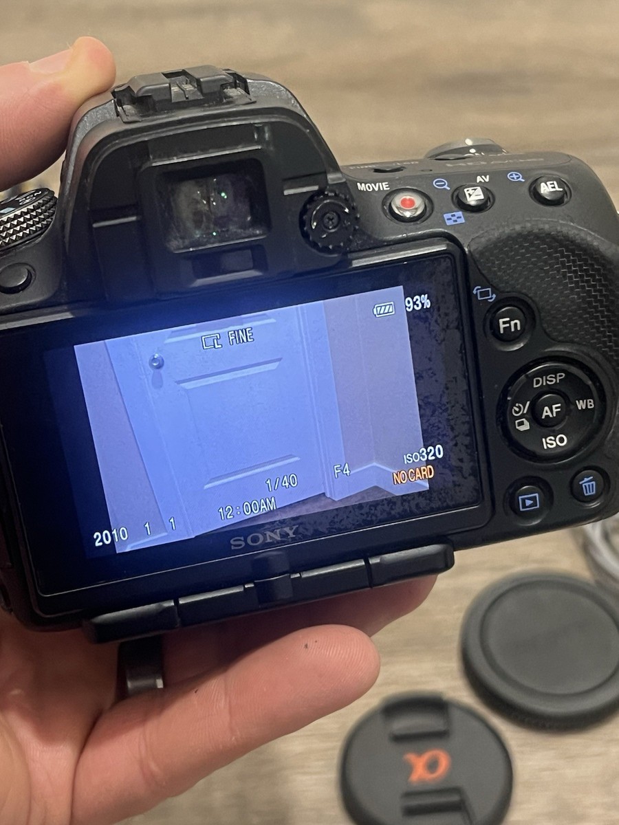 Sony Alpha SLT-A33 14.2MP Digital SLR Camera - Black (Body Only