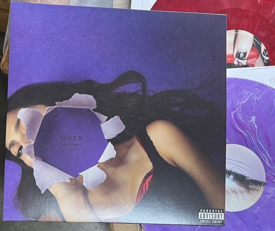 OLIVIA RODRIGO - GUTS (SPILLED) - 2024 RSD RED/PURPLE MARBLED