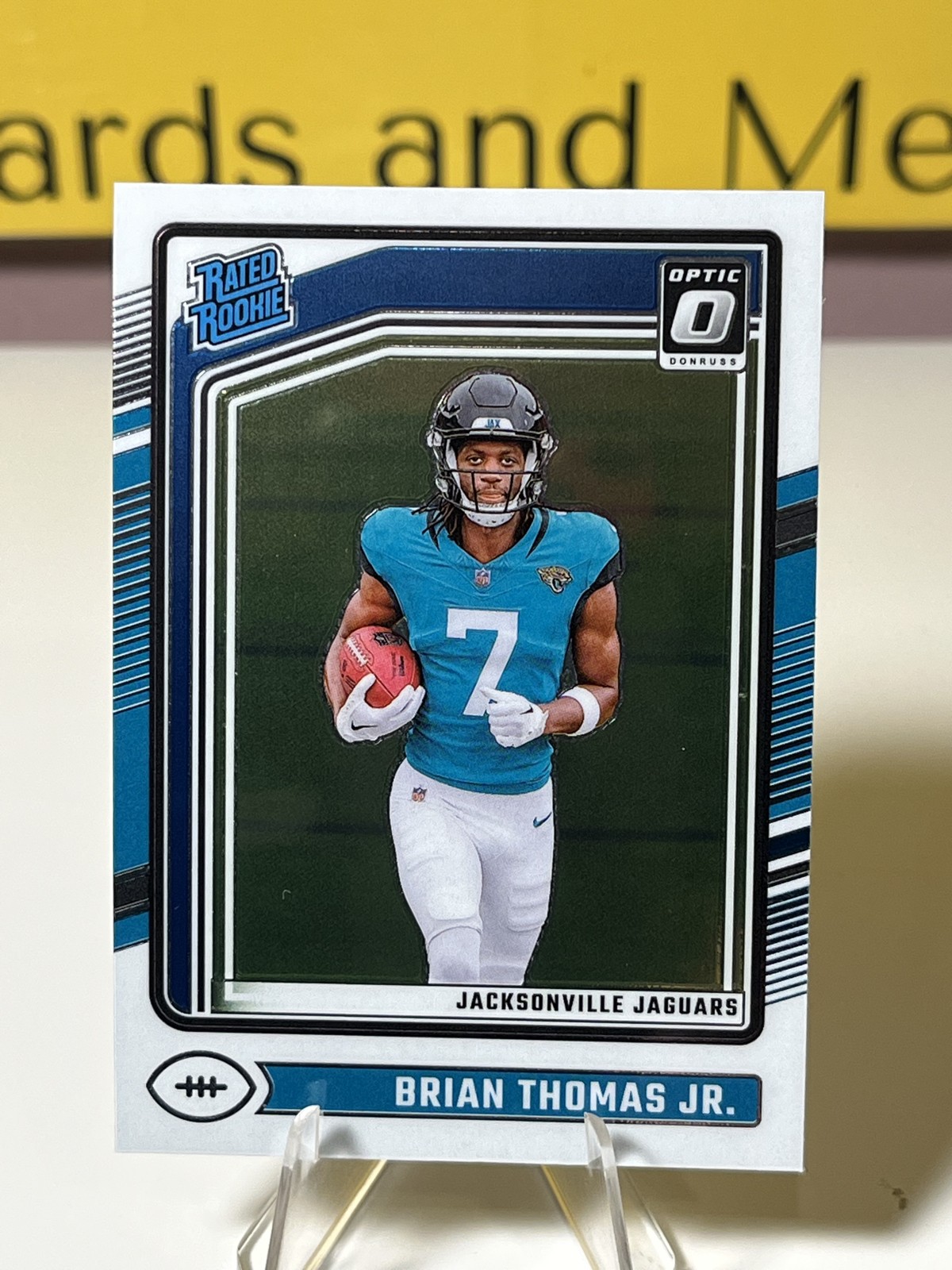 2024 Panini Donruss Optic - Rated Rookie Brian Thomas Jr. #214 (RC)