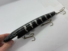 10” Lumox Lures Scallywag Night Shiner Weighted Jerkbait Musky Lure