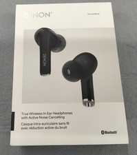 DENON AH-C830NCW NC True Wireless Earbuds ANC IPX4 24Hr Battery Used