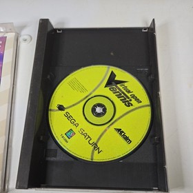 Virtual Open Tennis Video Game For Sega Saturn 