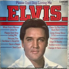 Elvis Presley Please Don't Stop Loving Me vinyl LP (UK CDS 1175, Blue, EX)