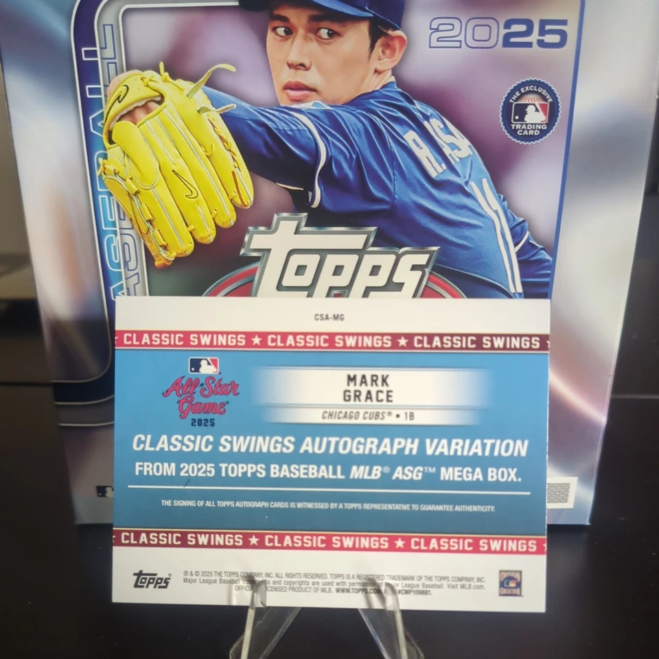 Juego de Estrellas Topps 2025 Mark MCGWIRE 1/1 AUTOMÁTICO - Columpios Clásicos SSP - Cardenales Foto 2 de 4