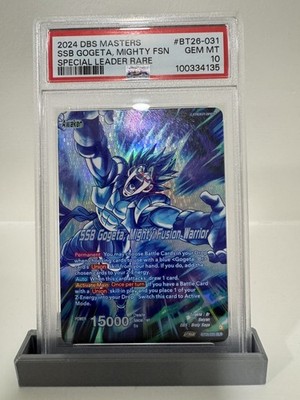 ドラゴンボール超カードゲーム　セル　PSA10 SLR 英語　BT26-091 PSA 10 SSB Gogeta, Mighty Fusion Warrior SLR - Ultimate Advent