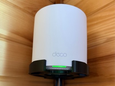 TP-Link Deco X55 Pro Corner Wall Mount | Space Saving | Cable Management