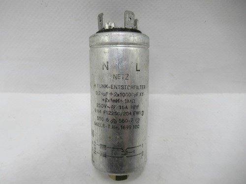 Kondensator passend wie Miele Automatic W751 T-nr 1699100 Waschmaschine