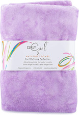 Towel for Women with Curls, Anti-Frizz, Absorbent, Fast Drying, Curly Hair, Micr